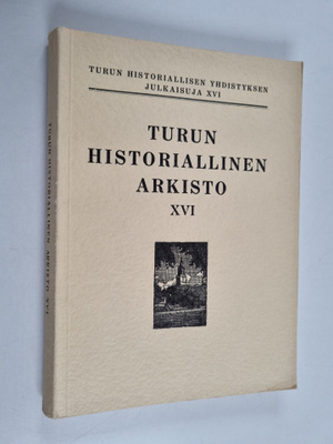 Turun historiallinen arkisto 16 (XVI)