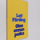 Leif Färding : Olen onnen poika - pikkukuva 1