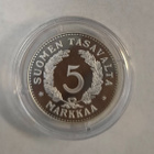 5 markkaa v. 1928, 0.925 hopeaa - pikkukuva 1
