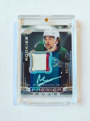 Matias Maccelli - 22-23 Premier Focus Rookies /125