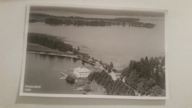 Ikaalinen, Karhumäen mv ilmakuva. Kulkenut v 1937