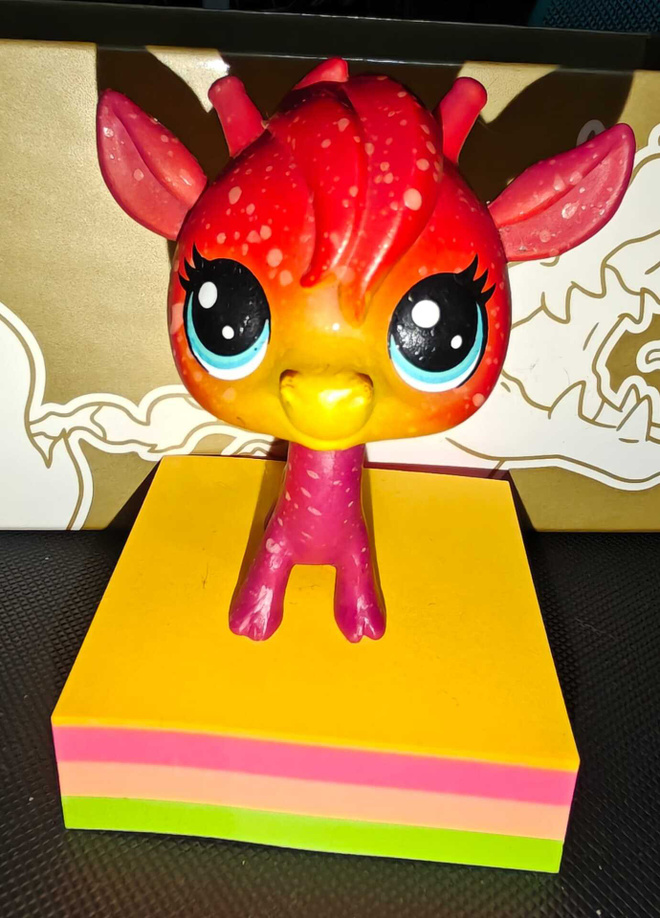 LPS Littlest Pet Shop Gamma Giraffi Giraffe #3-32