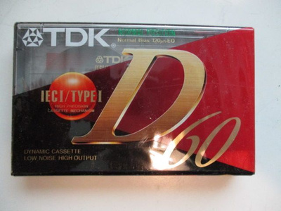 TDK D60 KASETTI