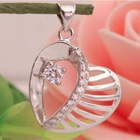 800 .. 925 sterling Hopea Crystal Kaunis .. Kaulakoru - pikkukuva 4