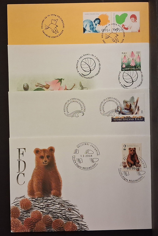 FDC 4 - 2004 4 kpl