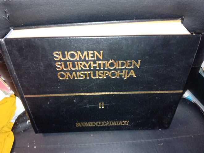 Alftan : Suomen suuryhtiöiden omistuspohja II ( SIS POSTIKUL