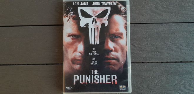 DVD: The Punisher / Tuomari (Tom Jane, John Travolta 2004)
