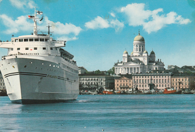 LAIVAKORTTI - M/S FINLANDIA - 2