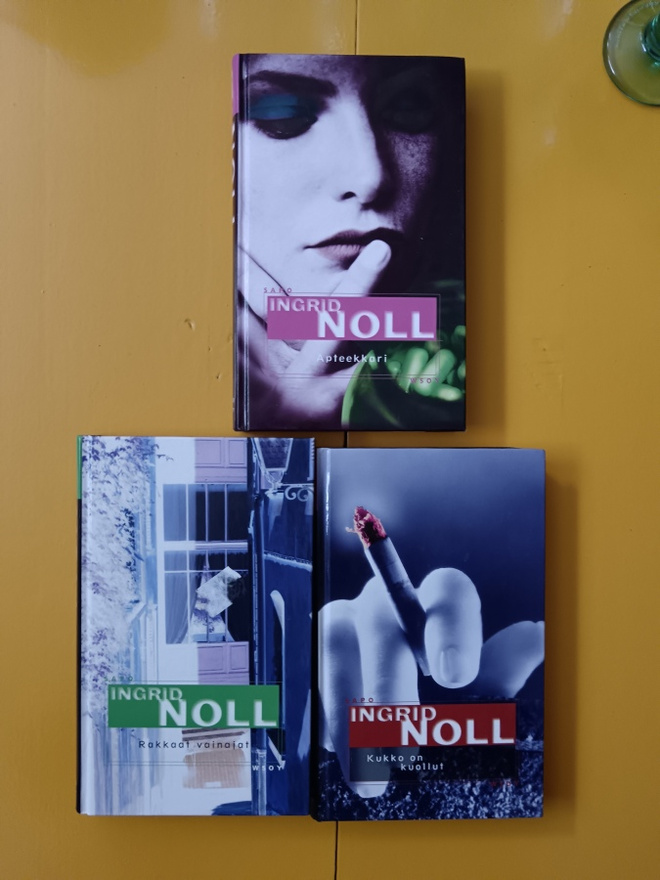 Ingrid Noll valikoima SAPO 3€/kpl
