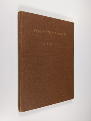 Yrjö Kivimies : Synonyymisanasto