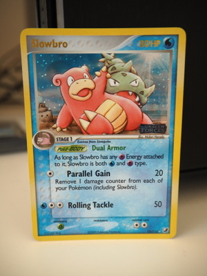 Pokemon kortti Slowbro EX Unseen Forces holo