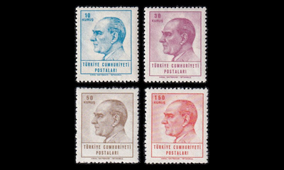 Turkki 1931-4 ** Käyttösarja Atatürk (1964)
