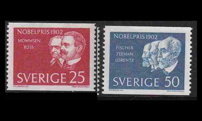 Ruotsi 500-1 ** Nobel-voittajia (1962)