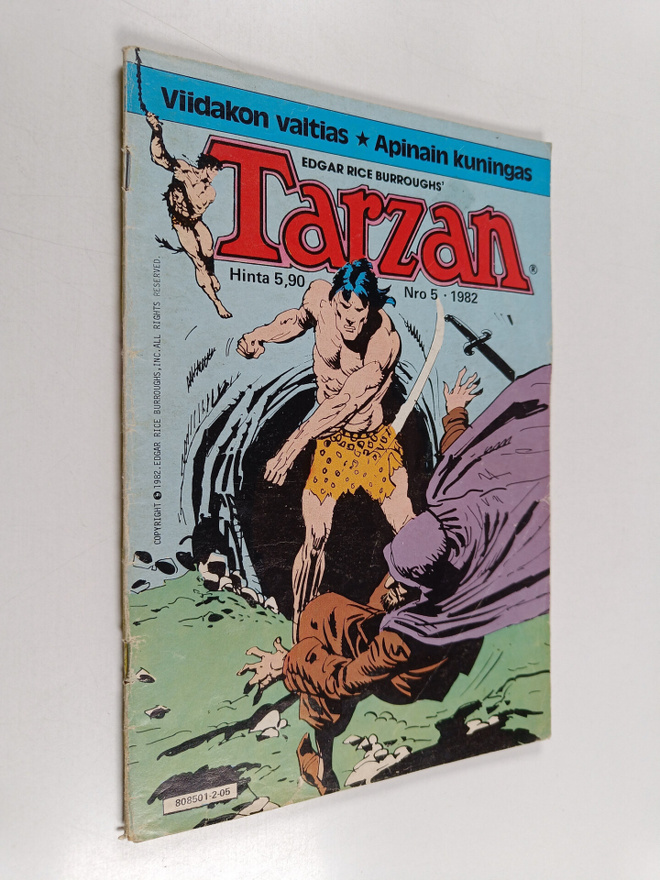 Edgar Rice Burroughs : Tarzan 5/1982