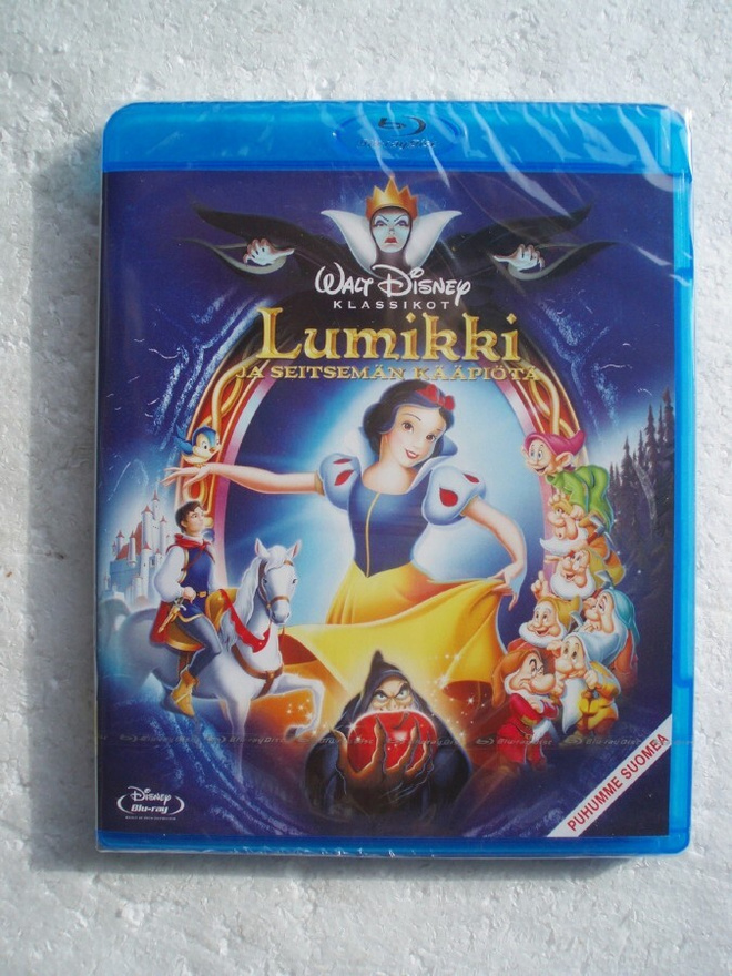 Lumikki Disney klassikko Blu-ray