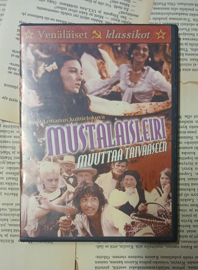 Mustalaisleiri muuttaa taivaaseen (DVD)