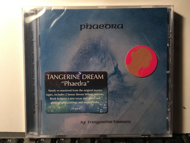TANGERINE DREAM: Phaedra, CD, rem. & exp., muoveissa