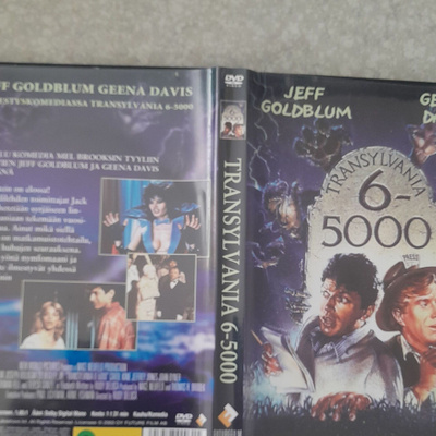Transylvania 6-5000 dvd,geena davis,jeff goldblum