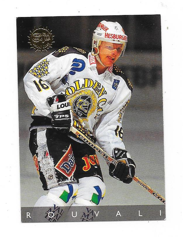 1995-96 SISU #132 Simo Rouvali  TPS