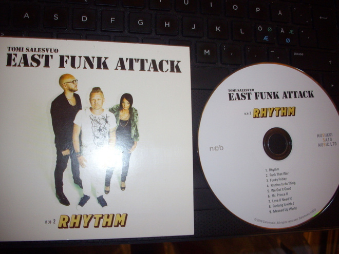CD : Tomi Salesvuo East Funk Attack N:o 2 Rhythm