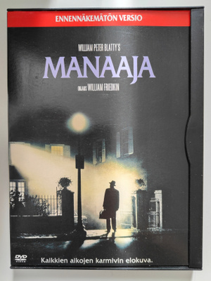 Manaaja, Ennennäkemätön versio - DVD
