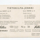 Purkkakuva Hellas TIETOKILPA-JENKKI n:o 56 Kasvit - pikkukuva 2