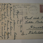 Turku, Urheilupuisto, joutsenet lintulammella, vkpk, p. 1956 - pikkukuva 2