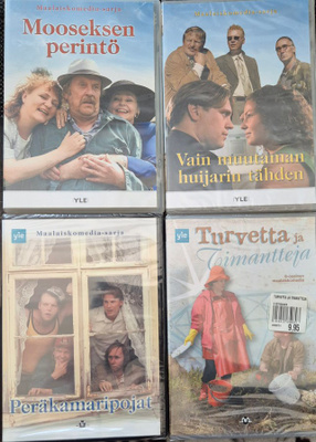 Maalaiskomedia -sarja -4DVD