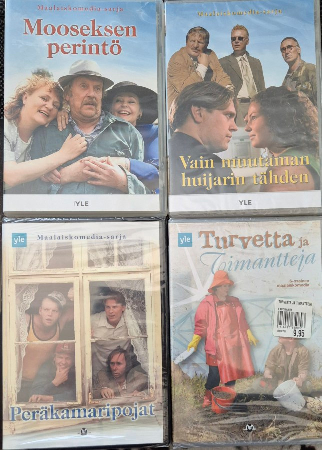 Maalaiskomedia -sarja -4DVD