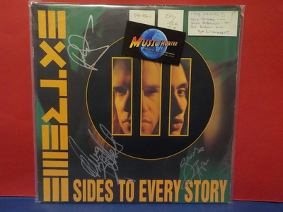 EXTREME - SIDES TO EVERY STORY EX+/EX +3X NIMMARIT 2LP