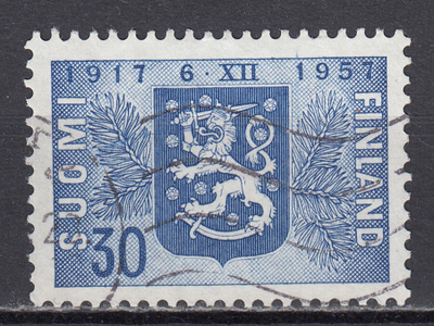 1957 Lape 486 Itsenäisyyden 40-vuotisjuhla