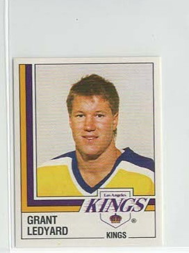 Grant Ledyard Los Angeles 87-88 Panini Sticker #273