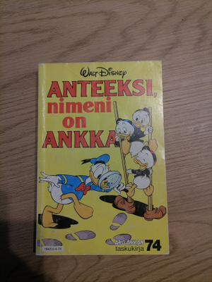 Aku Ankan Taskukirja 74: Anteeksi, nimeni on Ankka