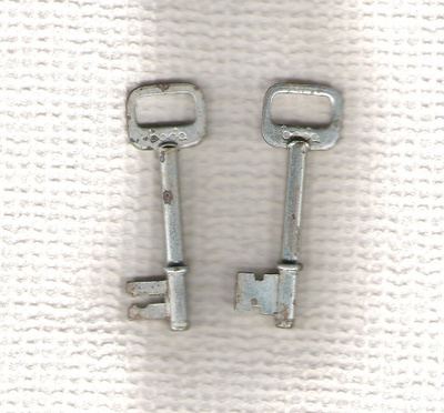 Avain, 2 kpl. , Boda, pituudet, 68 mm.