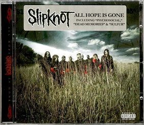Slipknot CD All hope is gone  2008