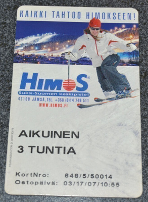 Himos hiihtohissilippu (2007)