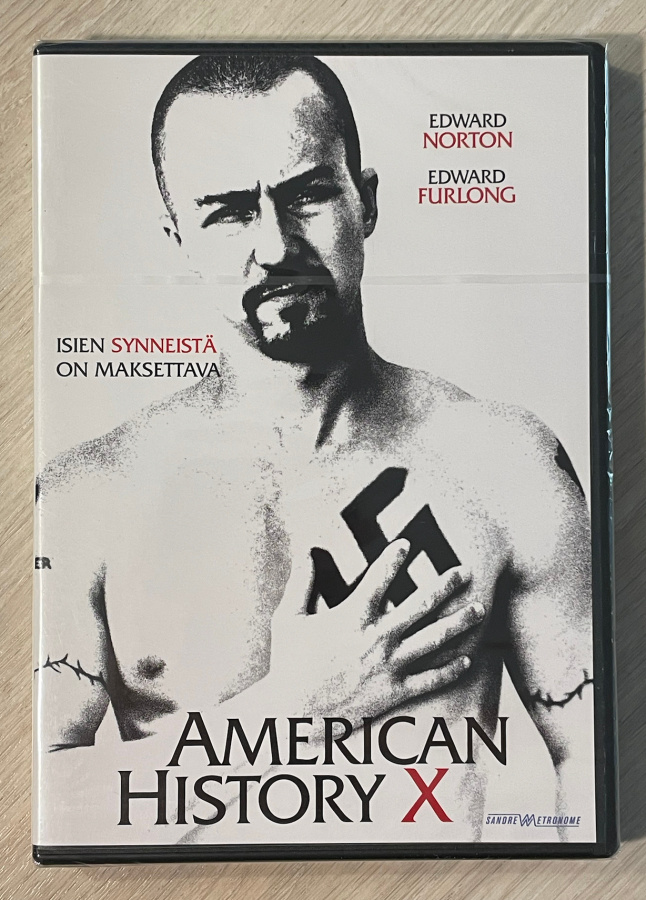 American History X (1998) Edward Norton (UUSI)