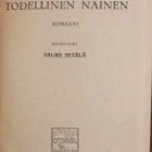 Paroonitar Orczy: Todellinen nainen, Otava 1919. 311 s. - pikkukuva 2