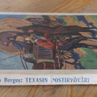Philipp Berges: Texasin postiryöväri, Taru 1923. 104 s. - pikkukuva 3