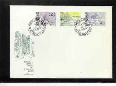 LIECHTENSTEIN Mi 584-6 luett. 2,2€ FDC 2,4€
