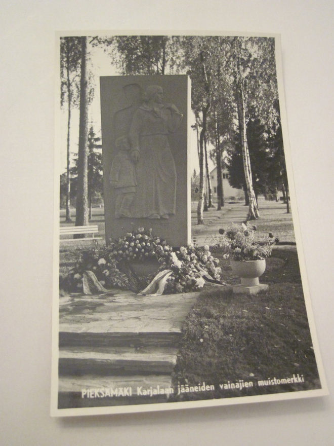 VANHA Postikortti Pieksamäki 1950-l Alkup.Mallikappale