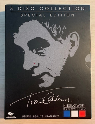 Krzysztof Kieslowski: Kolme väriä -trilogia (3DVD)