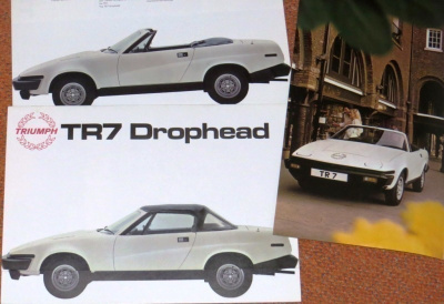 1981 Triumph TR 7 Drophead esite - KUIN UUSI - 14 sivua