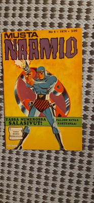 Mustanaamio 9/1979 AVAAMATTOMAT SALASIVUT!!