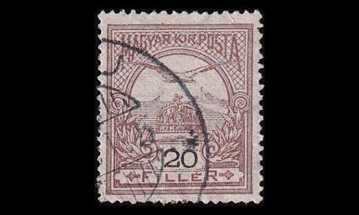 Unkari 117x o Turul 20 f (1913)
