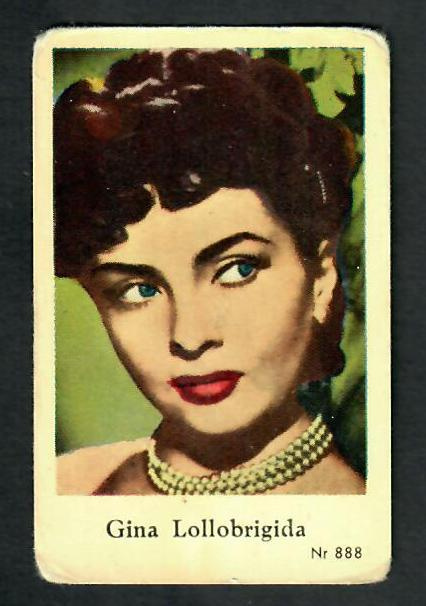Keräilykuva - Gina Lollobrigida Nr 888