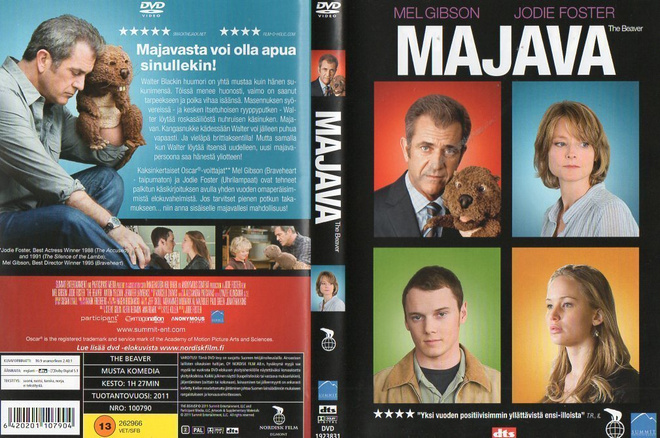 Majava	(37 069)	k	-FI-	suomik.	DVD		mel gibson	2011