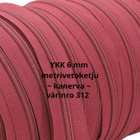 YKK vetoketjua 4 väriä 121m, YKK vedin 135 kpl - pikkukuva 4