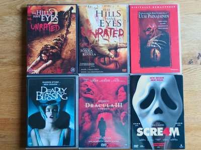 Wes Craven x 6 (Kauhu, mm. Deadly Blessing)