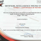 Real FX Artificial Intelligence Racing System +sertifikaatti - pikkukuva 3